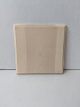 Load image into Gallery viewer, Blank Unfinished Wood Engraved Edge plaque Signs