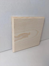 Load image into Gallery viewer, Blank Unfinished Wood Engraved Edge plaque Signs