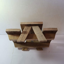 Load image into Gallery viewer, Squirrel Picnic Table Reclaimed Hardwood