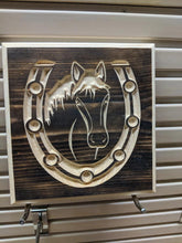 Load image into Gallery viewer, Horse Engraved Wood Sign